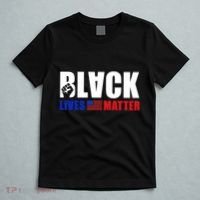 Black Lives Matter US Flag T-Shirt thumb 5
