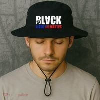 Black Lives Matter US Flag Bucket Hat thumb 2