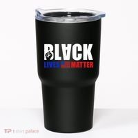 Black Lives Matter US Flag Tumbler thumb 0