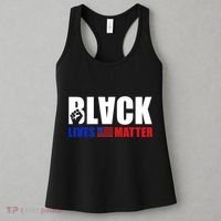 Black Lives Matter US Flag Women's Tank Top thumb 3