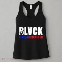 Black Lives Matter US Flag Women's Tank Top thumb 3
