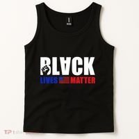 Black Lives Matter US Flag Tank Top thumb 2