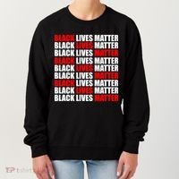 Black Lives Matter Word Mash-Up Design Women's Sweatshirt thumb 0