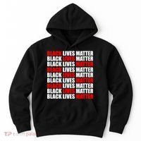 Black Lives Matter Word Mash-Up Design Hoodie thumb 0