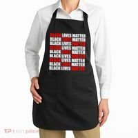 Black Lives Matter Word Mash-Up Design Apron thumb 2