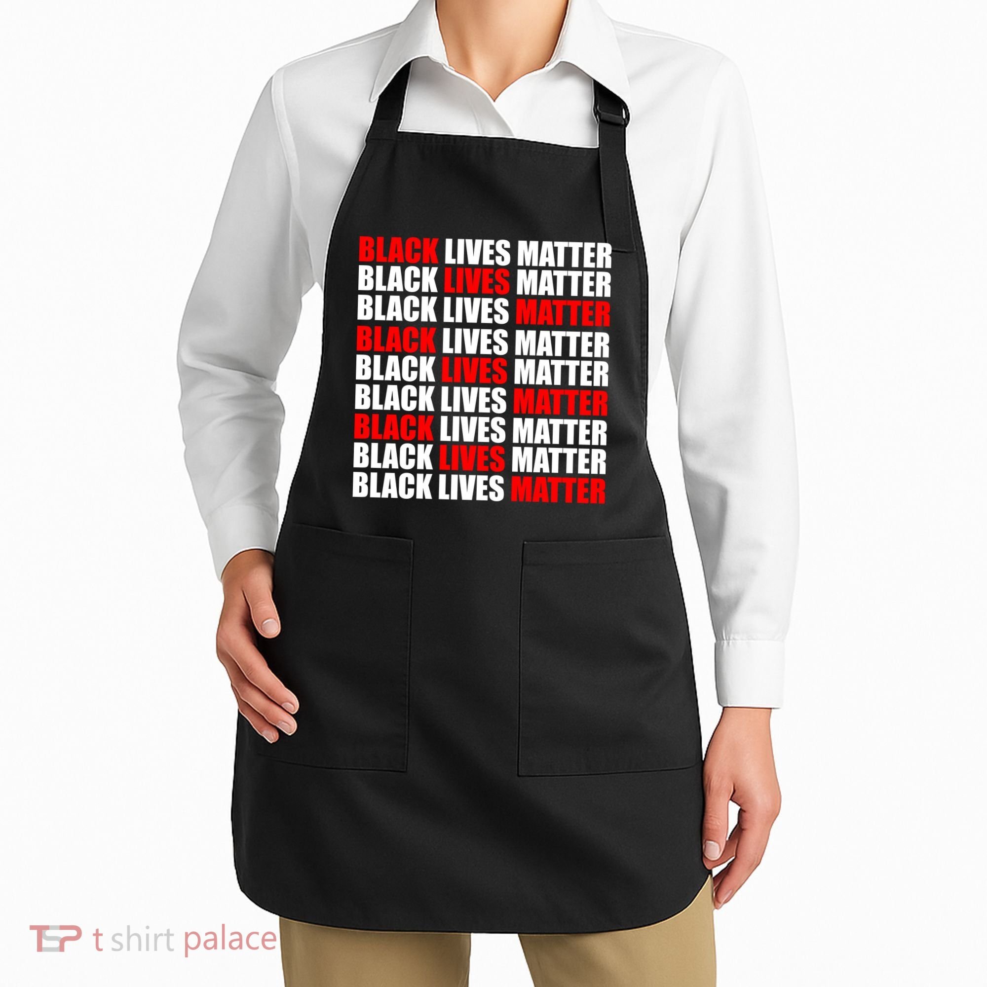 Black Lives Matter Word Mash-Up Design Apron
