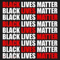 Black Lives Matter Word Mash-Up Design Bucket Hat thumb 4