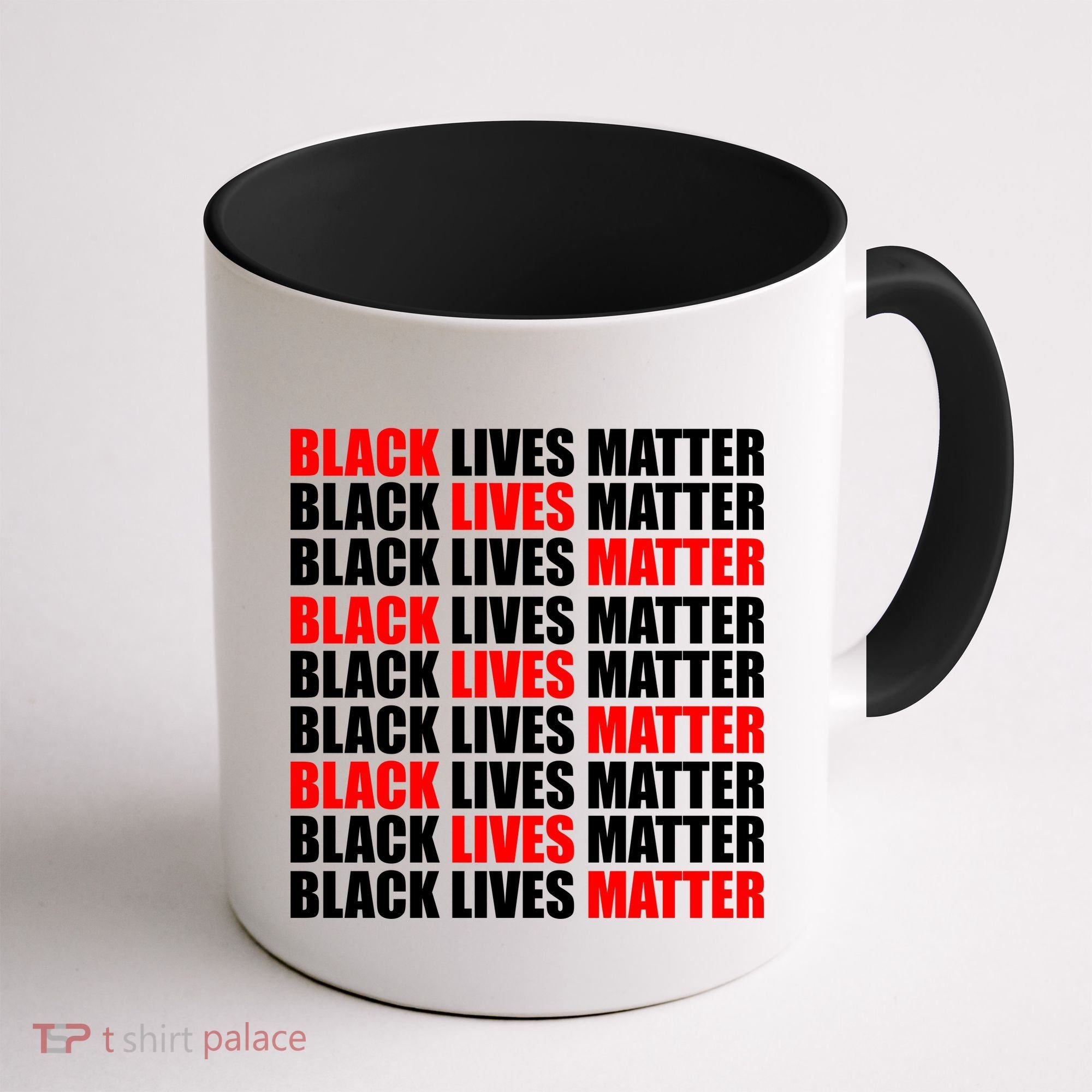 Black Lives Matter Word Mash-Up Design Coffee Mug