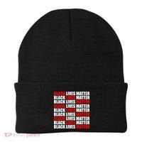 Black Lives Matter Word Mash-Up Design Beanie thumb 0
