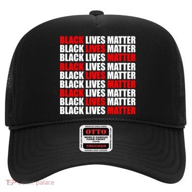 Black Lives Matter Word Mash-Up Design Hat