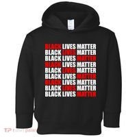 Black Lives Matter Word Mash-Up Design Toddler Hoodie thumb 0