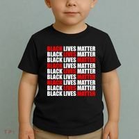 Black Lives Matter Word Mash-Up Design Toddler T-Shirt thumb 2