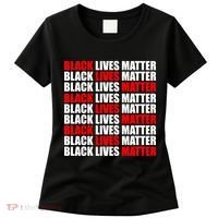 Black Lives Matter Word Mash-Up Design Women's T-Shirt thumb 0