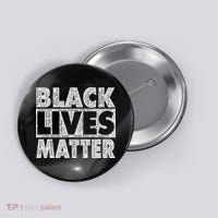 Black Lives Matters Victim Names Pattern Button thumb 0