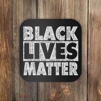 Black Lives Matters Victim Names Pattern Coaster thumb 0