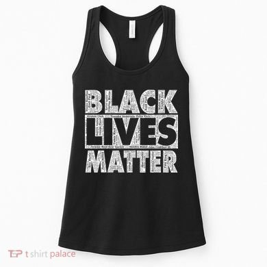 Black Lives Matters Victim Names Pattern Women's Tank Top