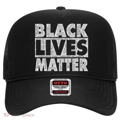 Black Lives Matters Victim Names Pattern Hat
