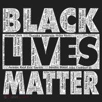 Black Lives Matters Victim Names Pattern Hat thumb 2