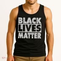 Black Lives Matters Victim Names Pattern Tank Top thumb 3