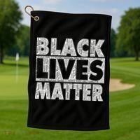 Black Lives Matters Victim Names Pattern Golf Towel thumb 1