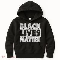 Black Lives Matters Victim Names Pattern Kids Hoodie thumb 0