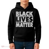 Black Lives Matters Victim Names Pattern Kids Hoodie thumb 4