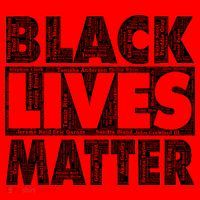 Black Lives Matters Victim Names Pattern Santa Hat thumb 1