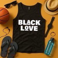Black Love Tank Top thumb 4