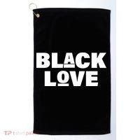 Black Love Golf Towel thumb 0