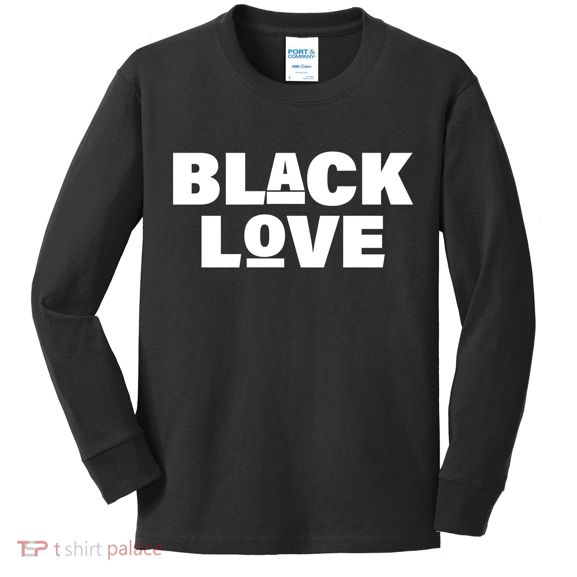 Black Love Kids Long Sleeve Shirt