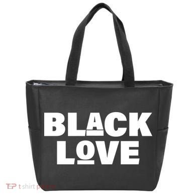 Black Love Tote Bag