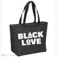 Black Love Tote Bag thumb 2