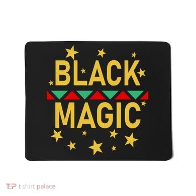 Black Magic Black Excellence Mousepad