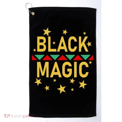 Black Magic Black Excellence Golf Towel