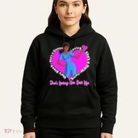 Black Nurse Living Her Best Life Hoodie thumb 5