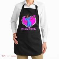 Black Nurse Living Her Best Life Apron thumb 2
