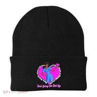 Black Nurse Living Her Best Life Beanie thumb 0