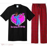 Black Nurse Living Her Best Life Pajama Set thumb 0