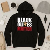 Black Olives Matter Hoodie thumb 3