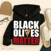 Black Olives Matter Hoodie thumb 4