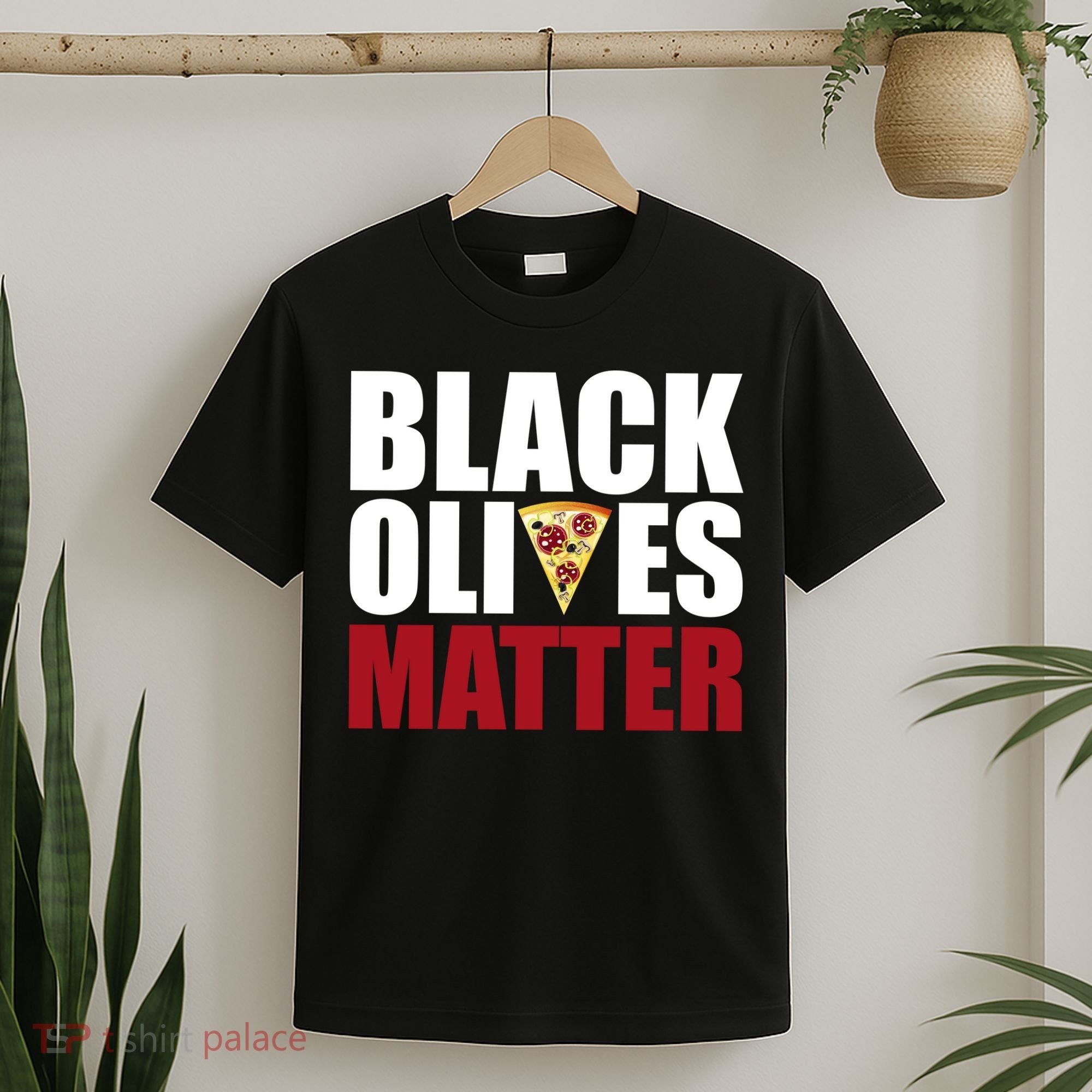 Black Olives Matter T-Shirt