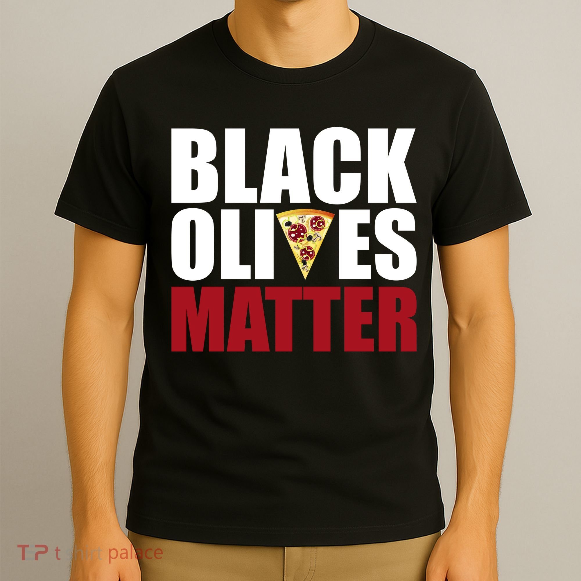 Black Olives Matter T-Shirt
