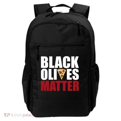 Black Olives Matter Backpack