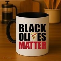 Black Olives Matter Coffee Mug thumb 4