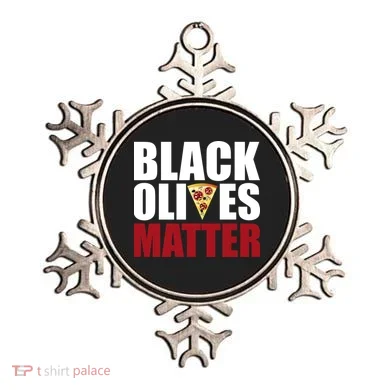Black Olives Matter Ornament