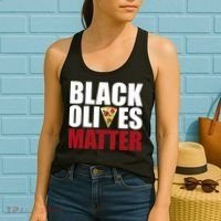 Black Olives Matter Women's Tank Top thumb 2