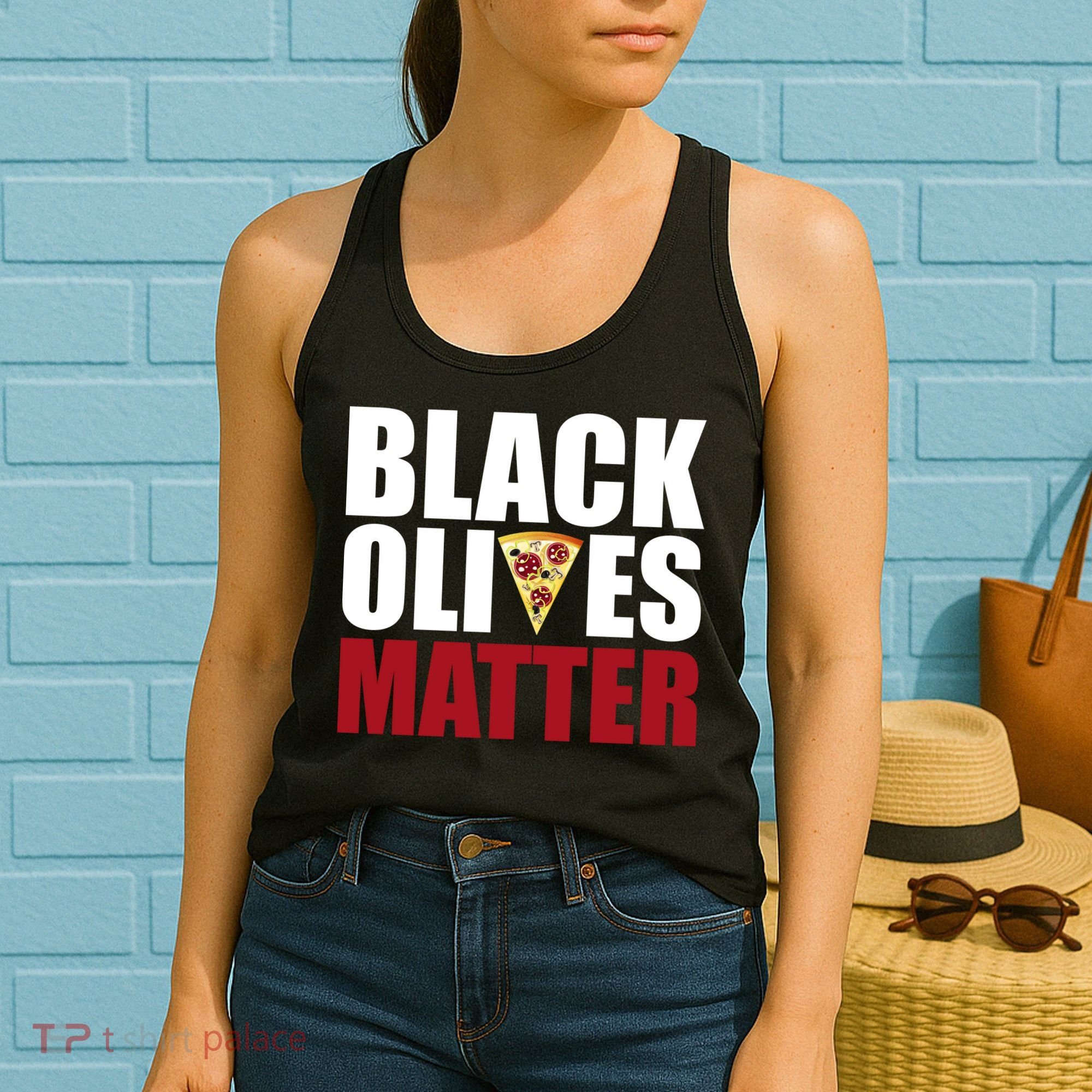 Black Olives Matter Women's Tank Top