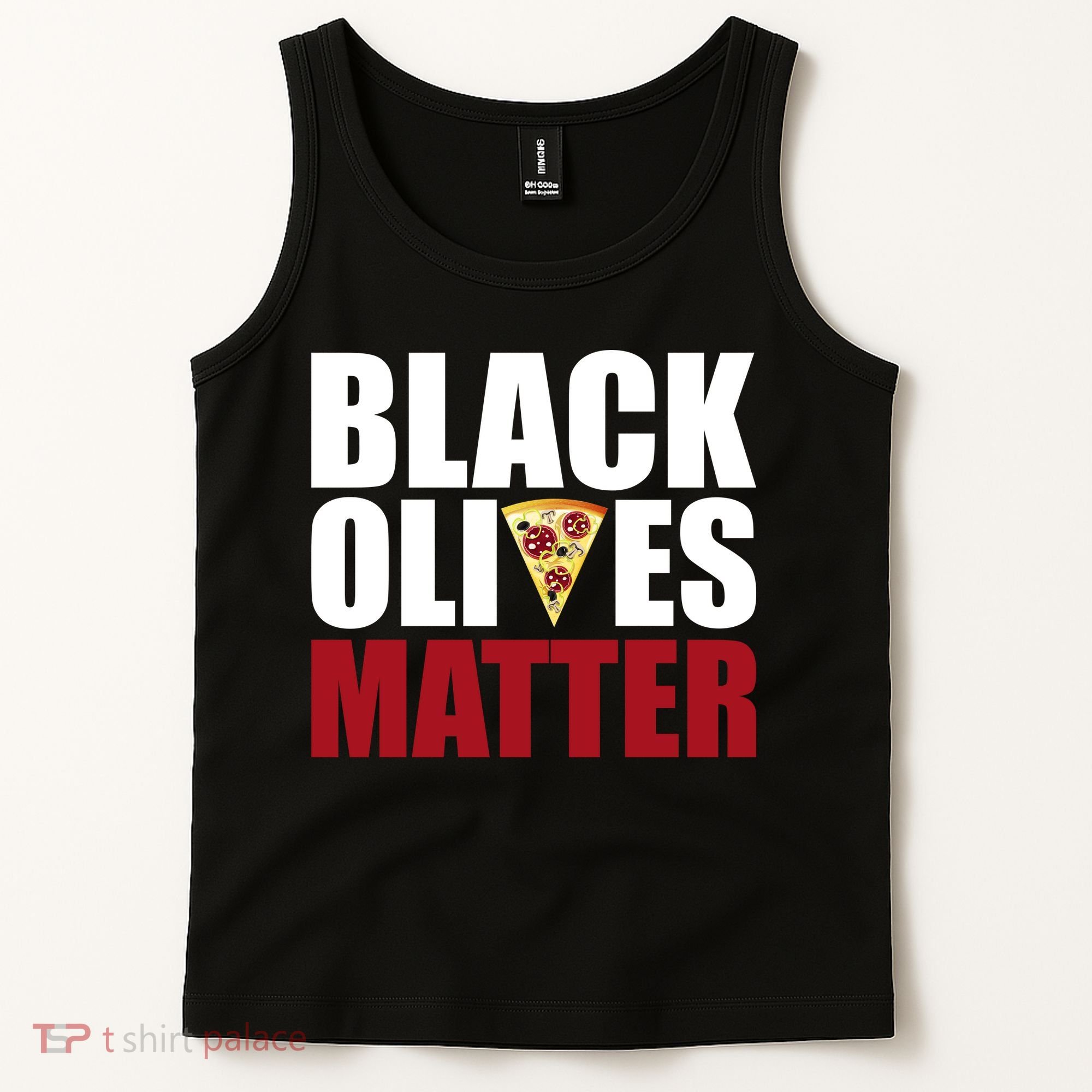 Black Olives Matter Tank Top