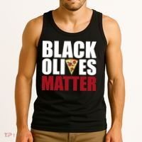 Black Olives Matter Tank Top thumb 3