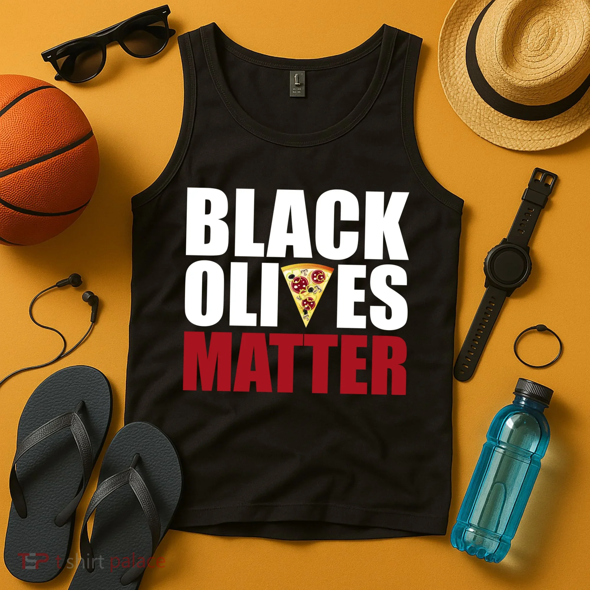 Black Olives Matter Tank Top